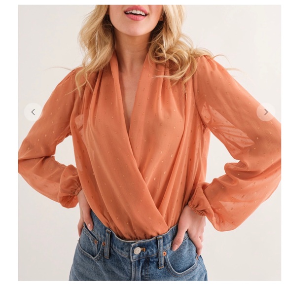 17 Chic and Fabulous V-Neck Wrap Bodysuit - Picture 5 of 8